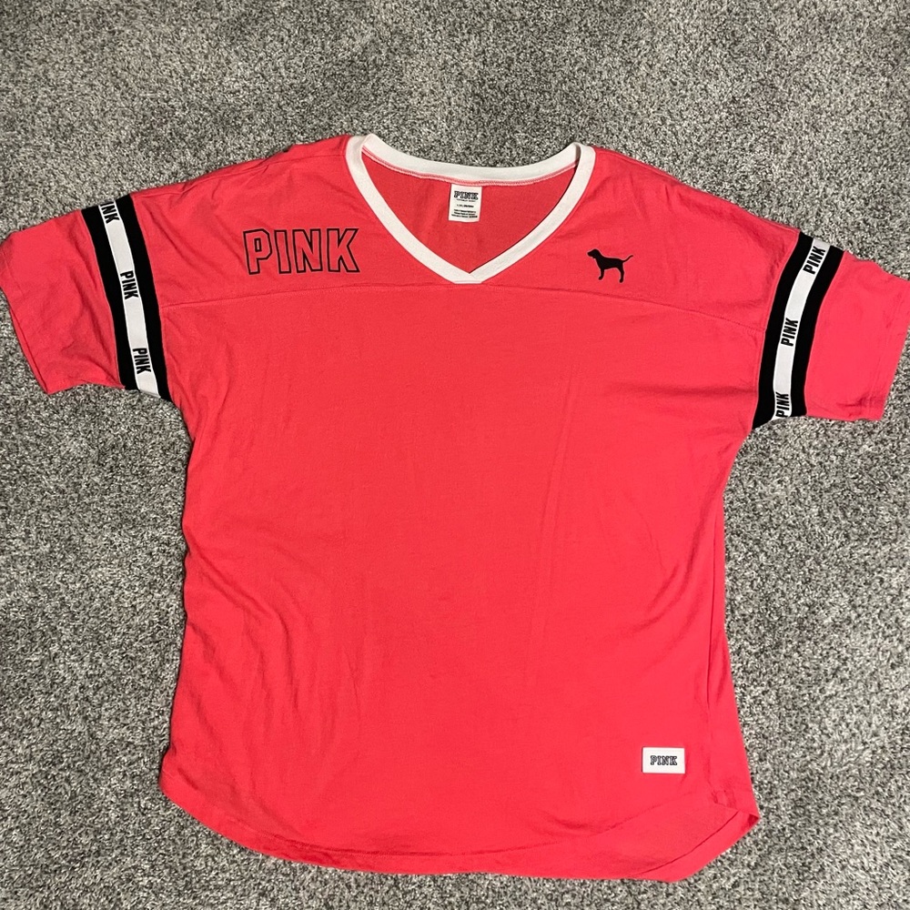 PINK XL 3/4 sleeve top